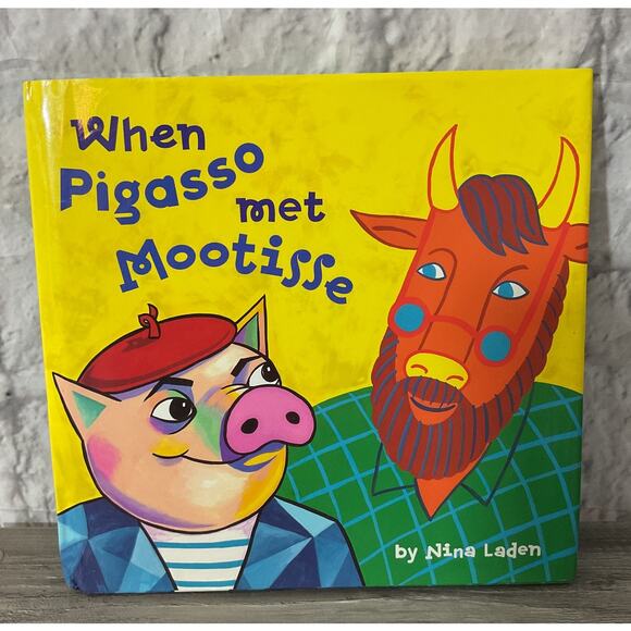When Pigasso Met Mootisse Hardcover July 1, 1998 - Picture 1 of 8